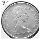 1967 CHOICE BU CANADA SILVER 50 CENTS