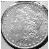 1904 O CHOICE BU MORGAN DOLLAR