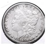 1879 MORGAN DOLLAR XF