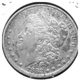 1882 O MORGAN DOLLAR XF