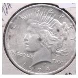 1924 CHOICE BU PEACE DOLLAR