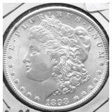 1898 O GEM BU MORGAN DOLLAR