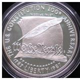 PROOF CONSTITUTION SILVER DOLLAR