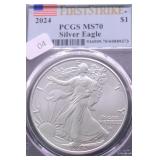2024 PCGS MS70 SILVER EAGLE