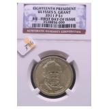 NGC GEM BU 2011  PRESIDENT DOLLAR