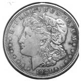 1921 MORGAN DOLLAR XF