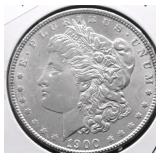 1900 CHOICE BU MORGAN DOLLAR