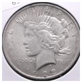 1923 PEACE DOLLAR XF