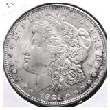 1921 MORGAN DOLLAR XF