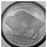 1 OZ .999 SILVER ROUND