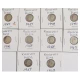 10 ROOSEVELT DIMES