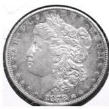 1878 S MORGAN DOLLAR AU