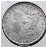 1896 CHOICE BU MORGAN DOLLAR