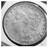 1888 CHOICE B U MORGAN DOLLAR