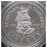 PROOF COLUMBUS HALF DOLLAR