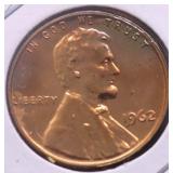 1962 PROOF LINCOLN CENT