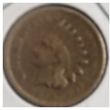 1859 INDIAN HEAD CENT VF