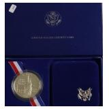 PROOF ELLIS ISLAND SILVER DOLLAR