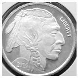 1 OZ.999 SILVER ROUND