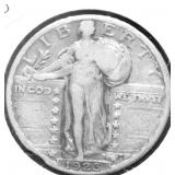 1926 STANDING QUARTER  VF
