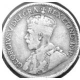 1936 CANADA QUARTER VG