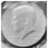 1964 D KENNEDY HALF DOLLAR
