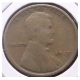 1917 LINCOLN CENT VG