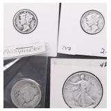 US SILVER COINS