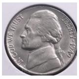 1949 GEM BU JEFFERSON NICKEL