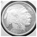 1 OZ .999 SILVER ROUND