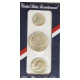 SILVER BICENTENNIAL MINT SET