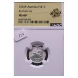 2026P  NGC MS69 AUSTRALIA 1/10 OZ .999 PLATINUM
