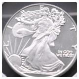1/2 OZ .999 SILVER ROUND