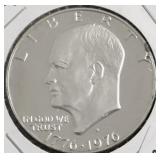 SILVER BICENTENNIAL IKE DOLLAR PROOF