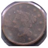 1843  LARGE CENT AG