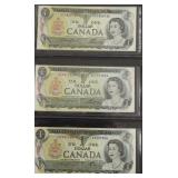 3 NICE CANADA DOLLARS