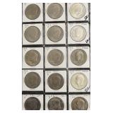 15 IKE DOLLARS 3 SILVER