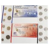 2001 MINT SET P D MINTS