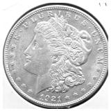 1921 MORGAN DOLLAR AU