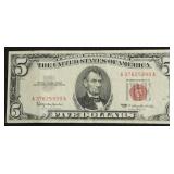 FIVE DOLLAR US LEGAL TENDER VF