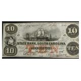 CH BU 1860 10 $ S CAROLINA NOTE
