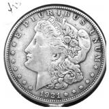 1921 MORGAN DOLLAR XF