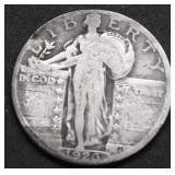 1926 STANDING QUARTER VG