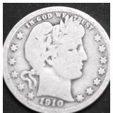 1910 BARBER QUARTER G