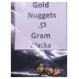 .51 GRAMS ALASKA GOLD NUGGETS