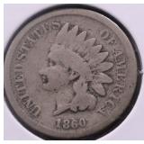 1860 INDIAN HEAD CENT G