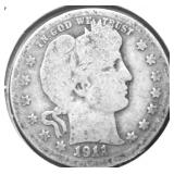 1911 BARBER QUARTER G