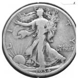 1934 D WALKING HALF DOLLAR