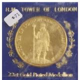 TOWER OF LONDON MEDALLION