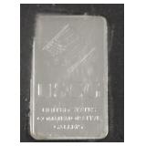 1/4 OZ  .999 SILVER BAR